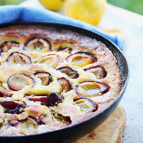 Hrozienkovo-vanilkový koláč