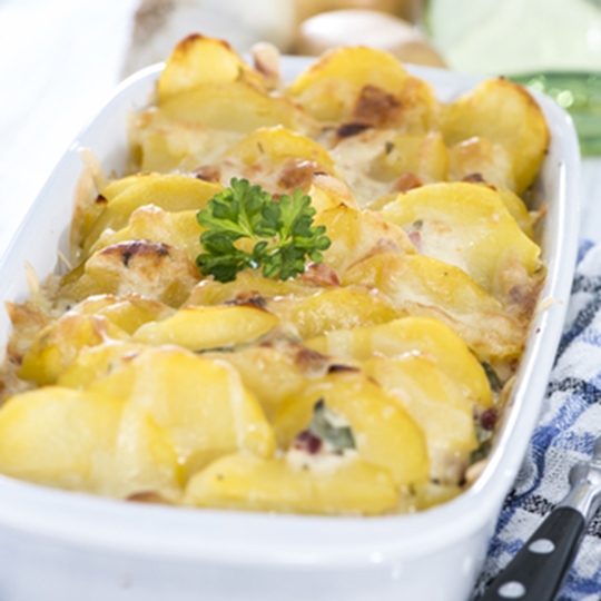 Zemiaky v bylinkovej omáčke