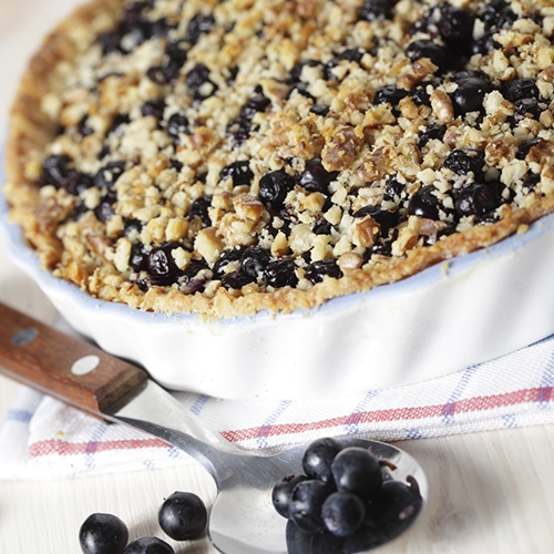 Čučoriedkový koláč