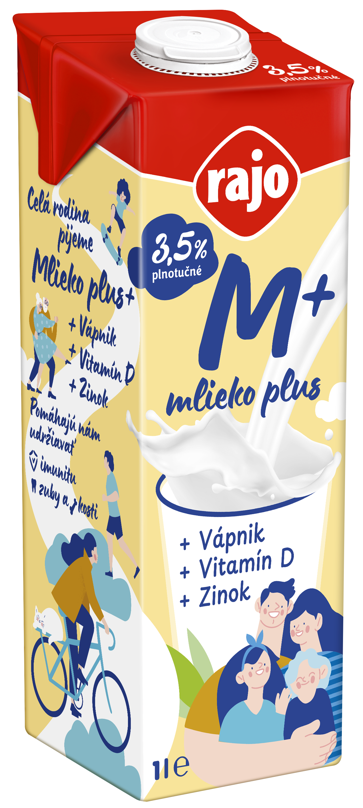 Extra porcia vápnika, vitamínu D a zinku
