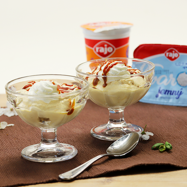 Karamelový tvarohový dezert