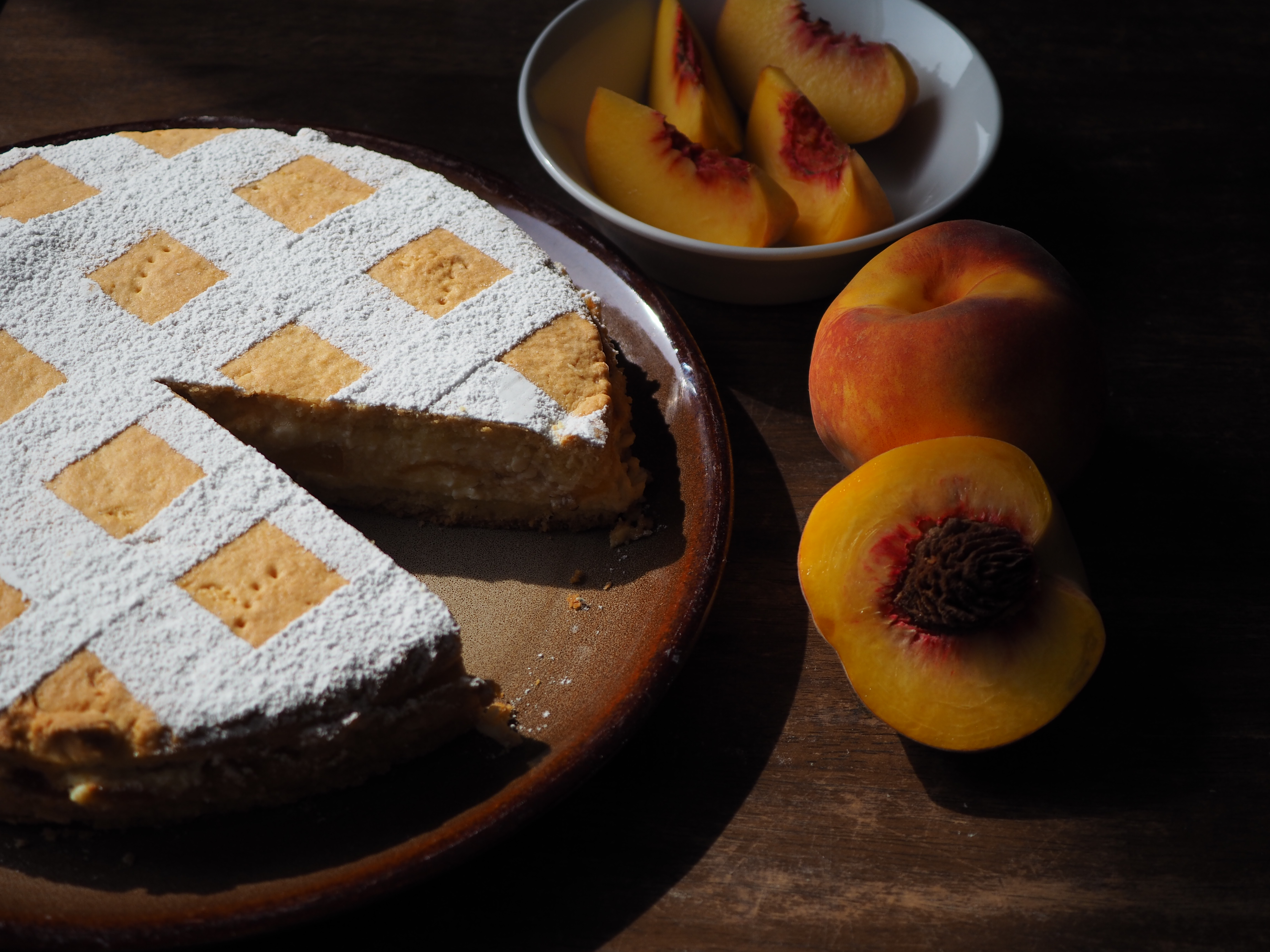 Sicílska tvarohová torta