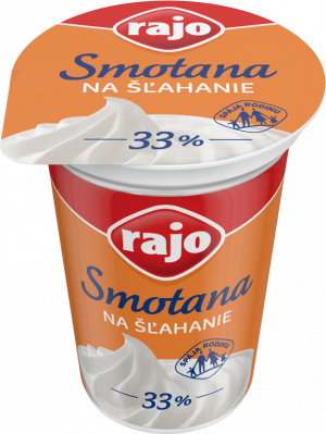 Smotana na šľahanie 180 ml