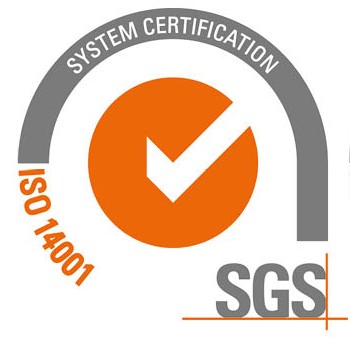 Certification according to ISO 14001 series standards