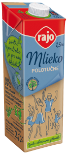 UHT semi-skim milk 1.5%