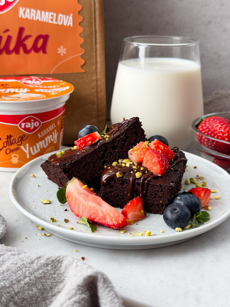 Cottage cheese brownie do 5 minút