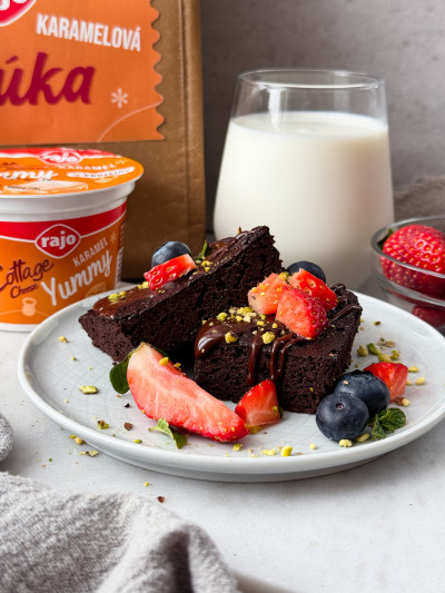 Cottage cheese brownie do 5 minút