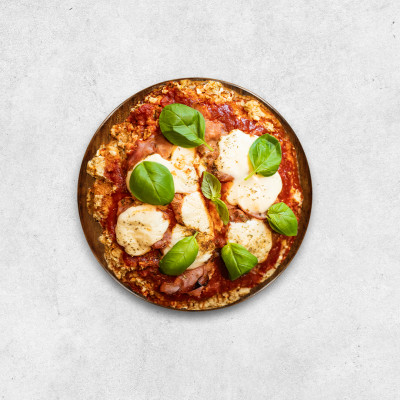 Cottage cheese pizza len z 3 ingrediencií